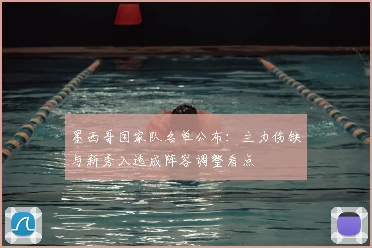 墨西哥国家队名单公布:主力伤缺与新秀入选成阵容调整看点